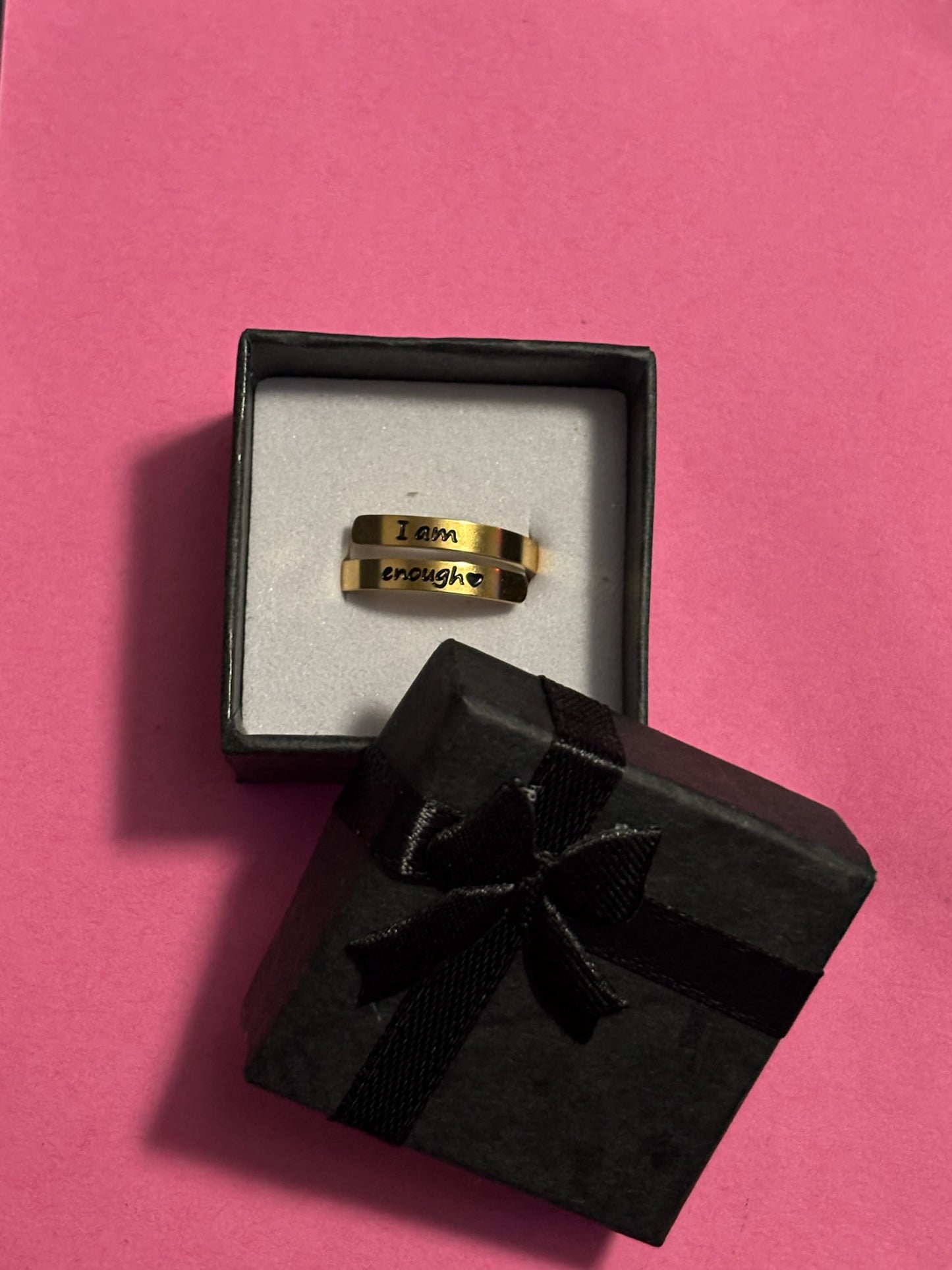 I Am Enough Ring